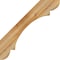 Ekena Millwork 6"W x 30"D x 30"H Olympic Rough Sawn Knee Brace, Western Red Cedar BRC06X30X30OLY00RWR - alternate 3